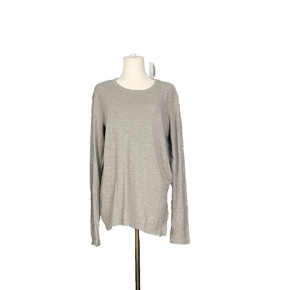 Wilt Tee Size M Soft Breathable Slub Signature Knit New Tunic Gray Cotton Blend
